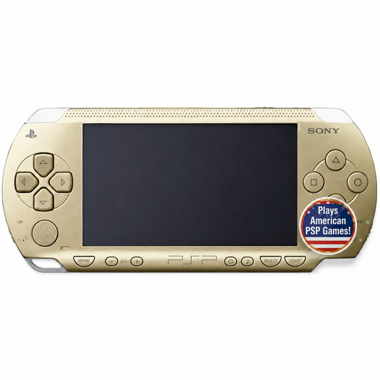 PSP 1001 Gold (Cosmetically Flawed) (Japanese) - PSP Console