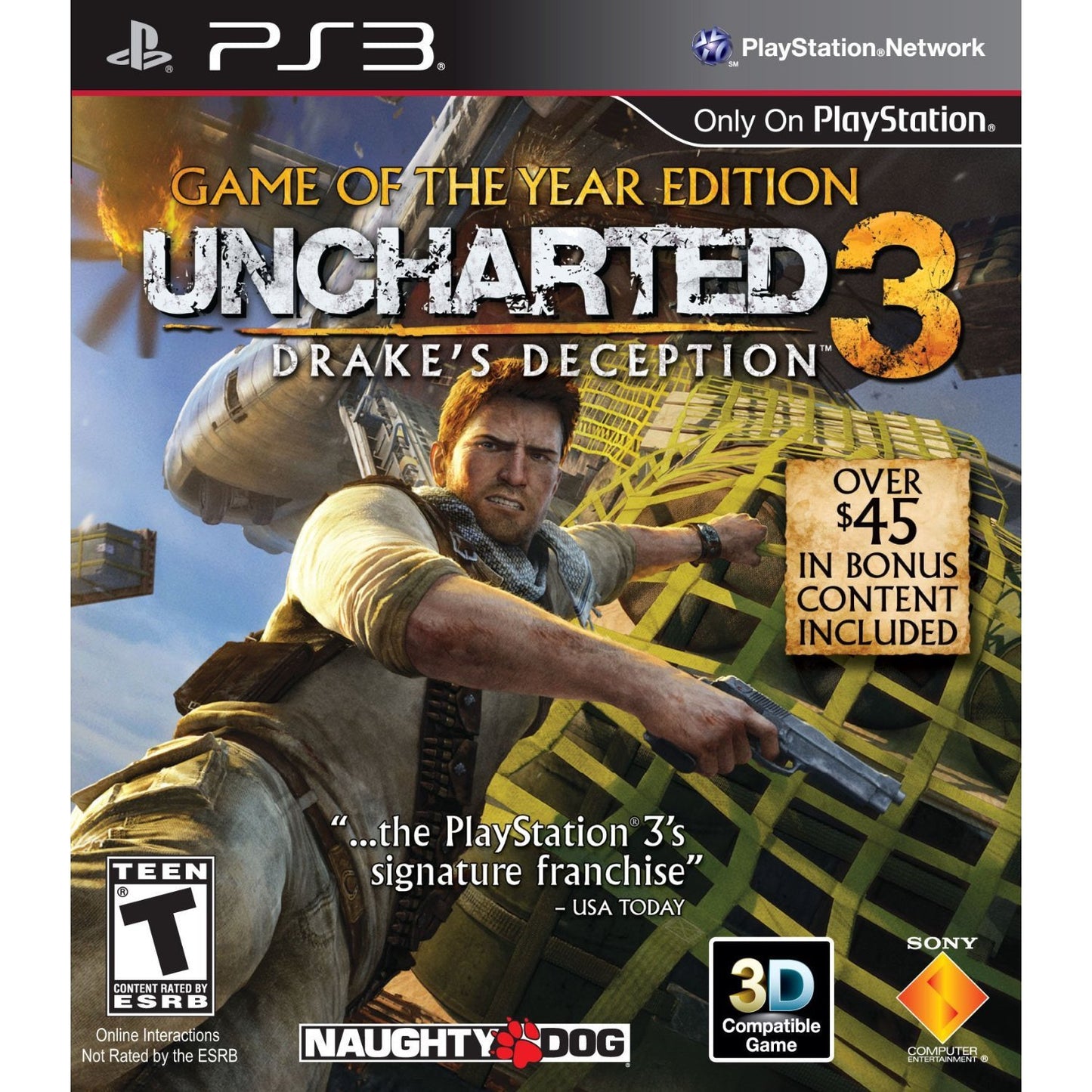 Uncharted Drake's Fortune [Game of the Year Not for Resale] - Playstation 3
