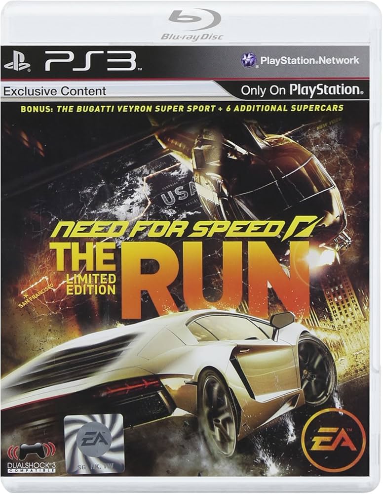 Need for Speed The Run Limited Edition - Source PS3 Commission