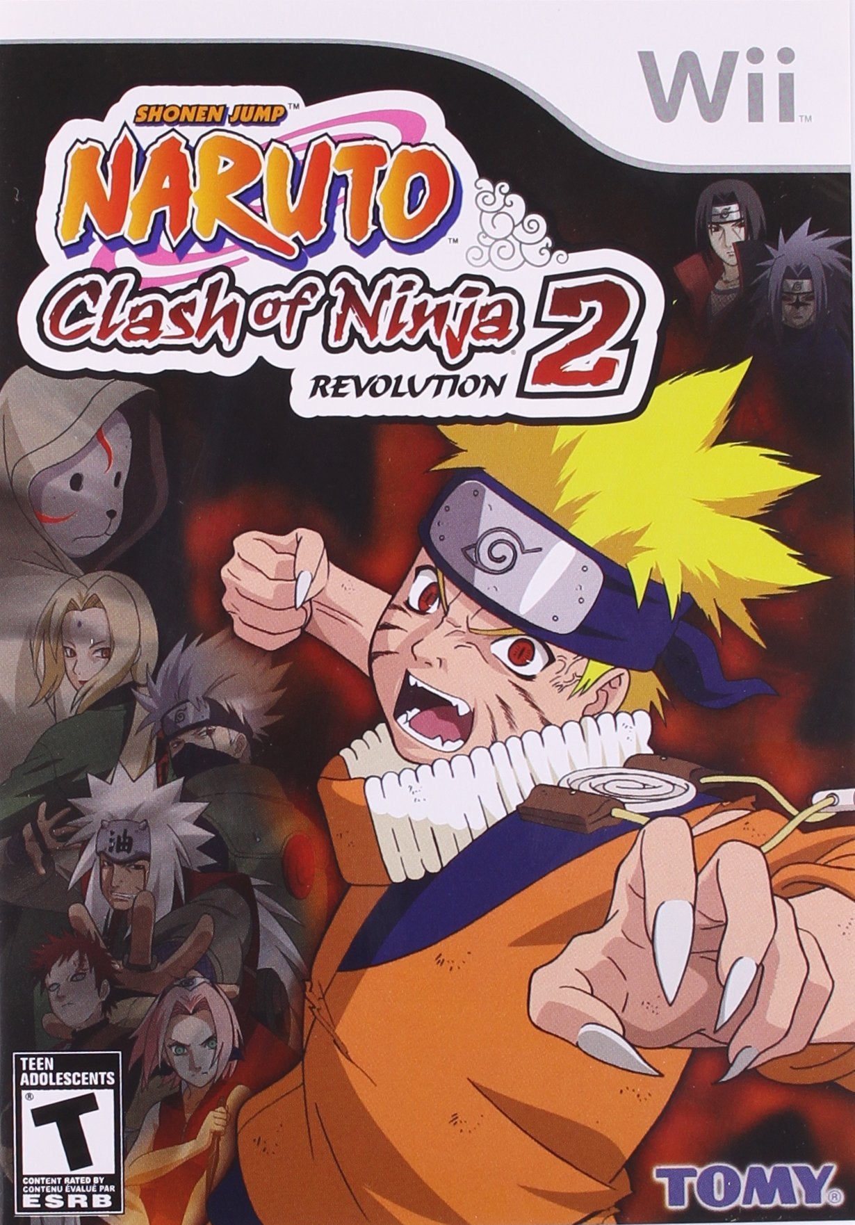 Naruto: Clash of Ninja Revolution 2 - Source Wii Commission
