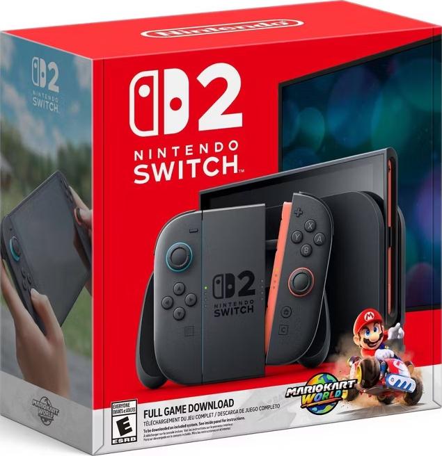 Nintendo Switch 2 Console [Mario Kart World Bundle] - Nintendo Switch 2