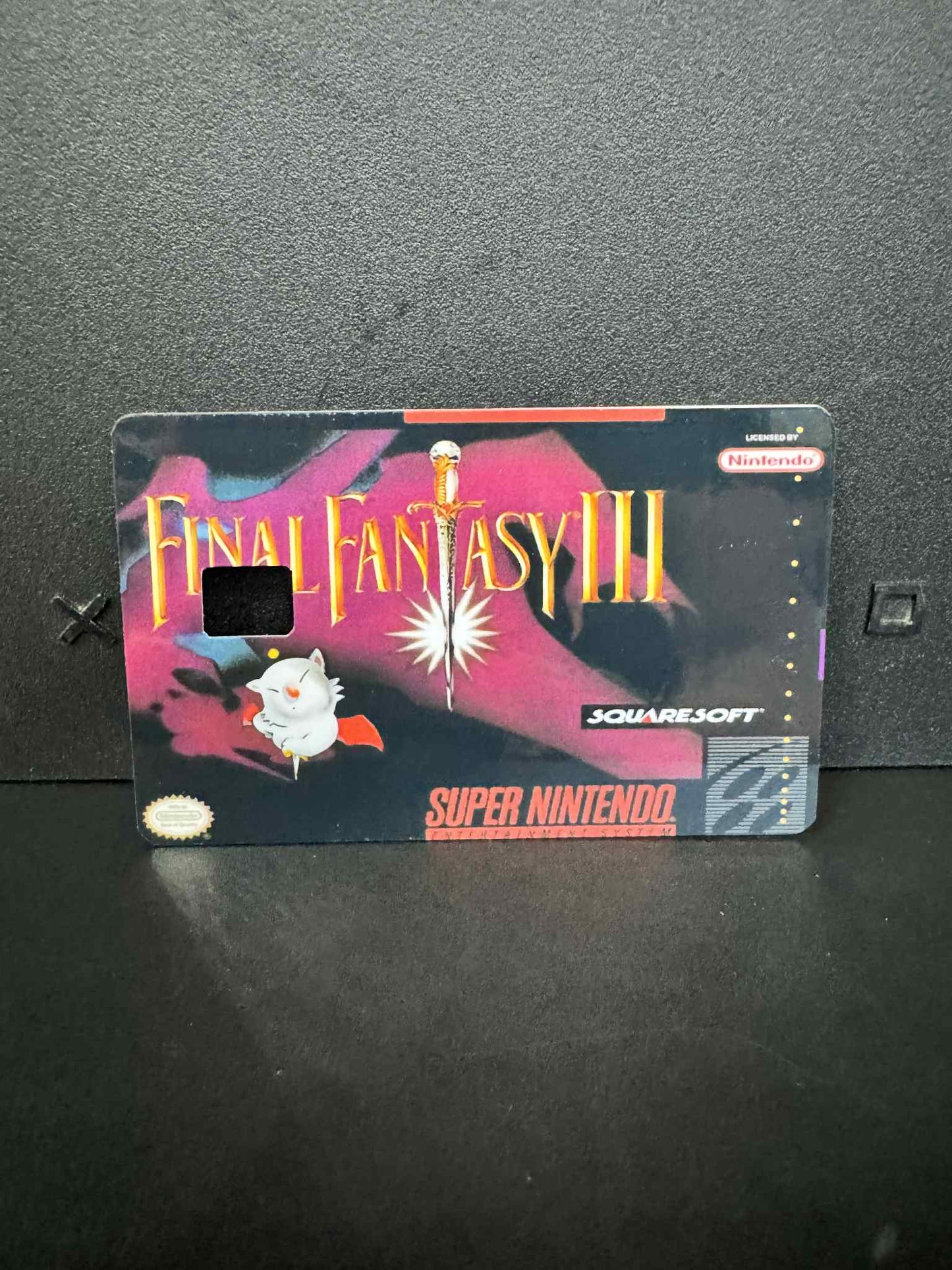 Final Fantasy III Debit Card Sticker - Debit Card Stickers