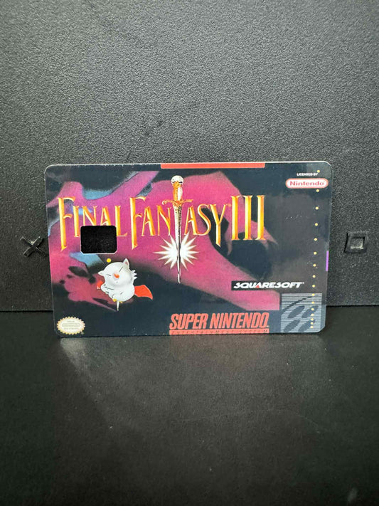 Final Fantasy III Debit Card Sticker - Debit Card Stickers