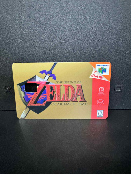 Zelda Ocarina Of Time Debit Card Sticker - Debit Card Stickers