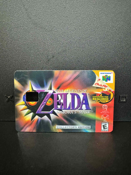 Zelda Majoras Mask Debit Card Sticker - Debit Card Stickers