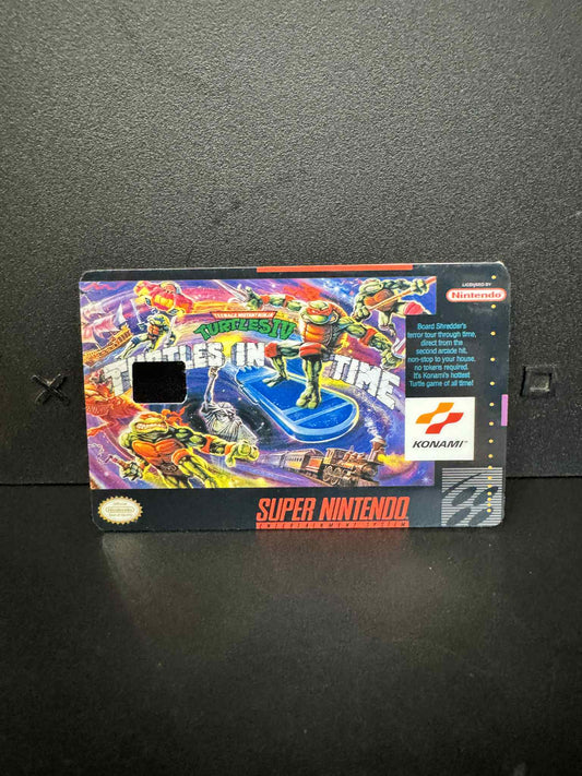 TMNT: Turtles In Time Debit Card Sticker - Debit Card Stickers