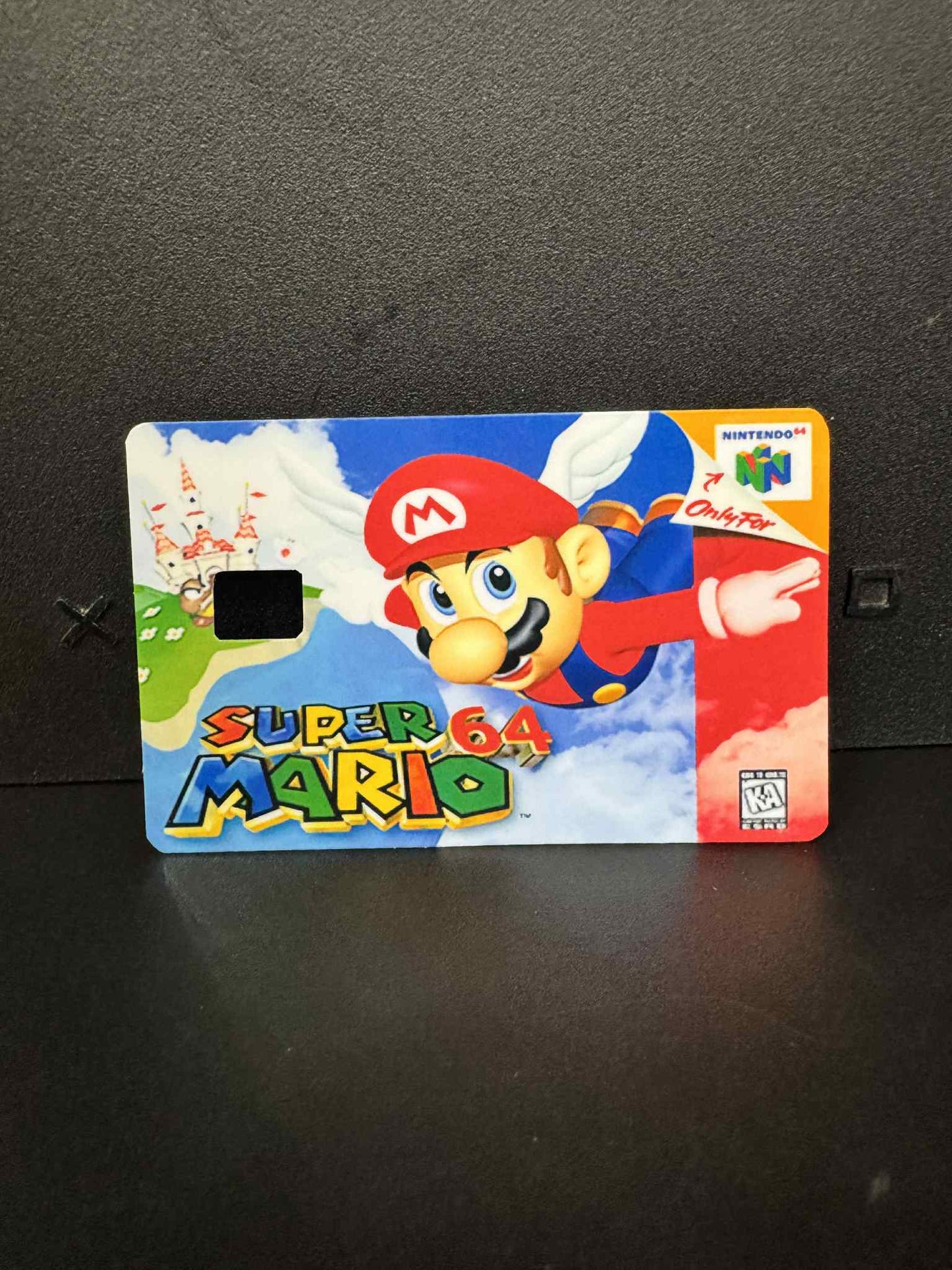 Super Mario 64 Debit Card Sticker - Debit Card Stickers