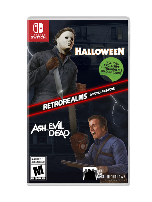 Halloween And Ash Vs Evil Dead RetroRealms Double Feature [Walmart Bonus] - Nintendo Switch