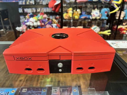 OG xbox custom refurbished (red) - Video Game