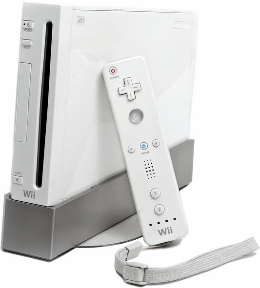 Nintendo Wii Console (White) - SOURCE CONSOLE COMMISSION