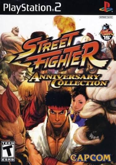 Street Fighter Anniversary Collection - Source PS2 Commission