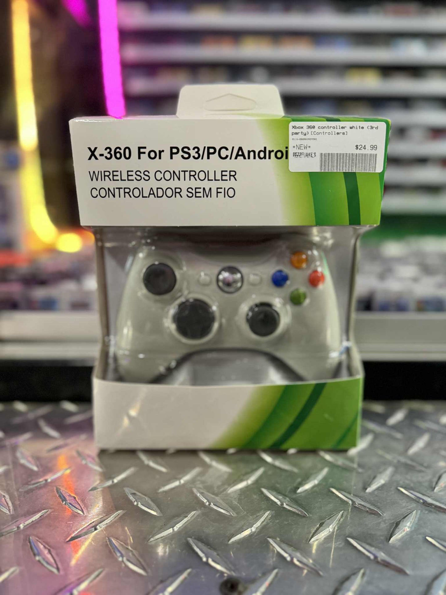 Xbox 360 controller white (3rd party) - Controllers