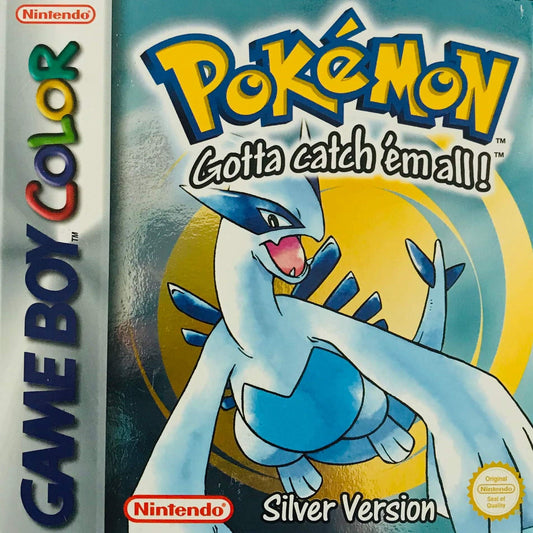 Pokemon Silver (Bad Label) (New Save Battery) - SOURCE COMMISSION