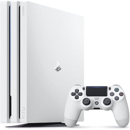 Playstation 4 Pro 1TB White Console - SOURCE CONSOLE COMMISSION