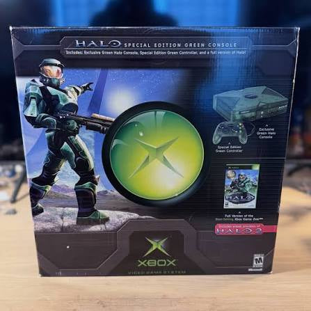 Halo Special Edition Green Xbox System - RJC CONSOLES