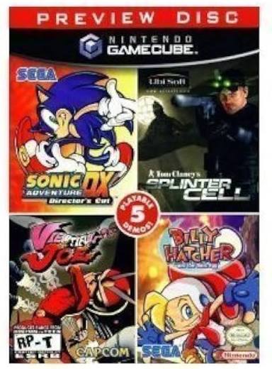 Nintendo Gamecube Preview Disc - RJC GAMECUBE