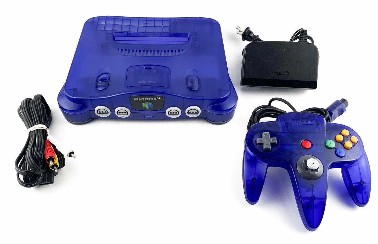 Funtastic Grape Purple Nintendo 64 System (Cosmetically Flawed) - SOURCE CONSOLE COMMISSION