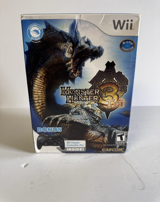 Monster Hunter 3 Tri [Controller Bundle] - RJC WII