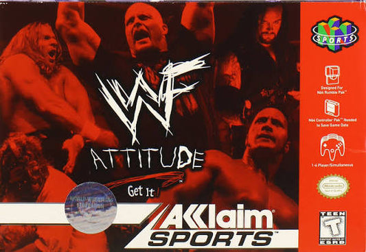 WWF Attitude - RJC N64