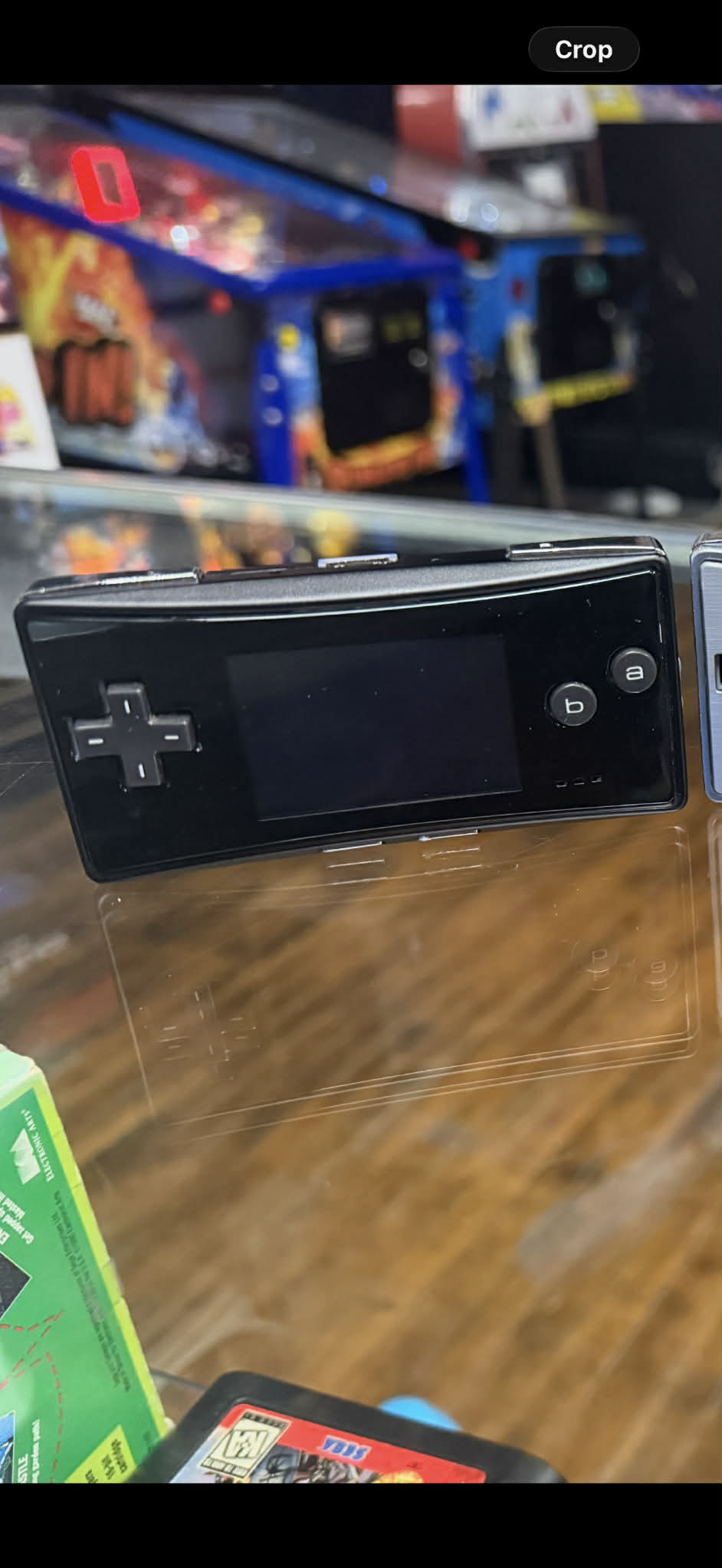 Gameboy Micro Black (Refurbished) (Reshelled) - SCG Console