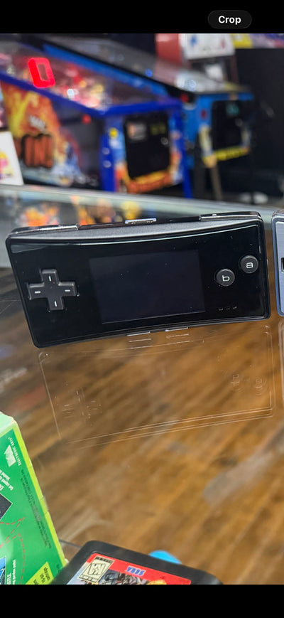 Gameboy Micro Black (Refurbished) (Reshelled) - SCG Console