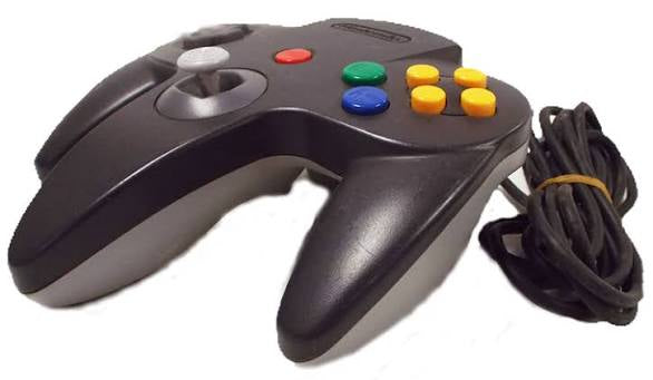 Nintendo 64 Black & Grey Controller (Loose Stick) (Tested Working) - SOURCE COMMISSION