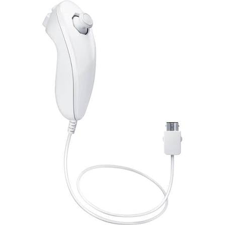 White Wii Nunchuck  - SOURCE COMMISSION
