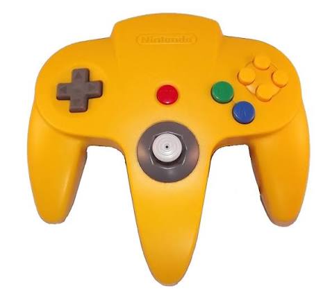 Nintendo 64 Yellow Controller (Loose Stick) (Tested Working) - SOURCE COMMISSION