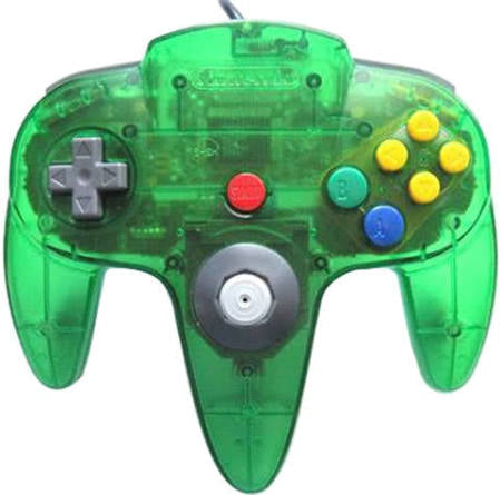 Nintendo 64 Jungle Green Controller (Loose Stick) (Tested Working) - SOURCE COMMISSION
