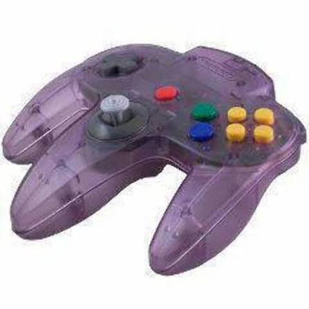 N64 Atomic Purple Controller (Loose Stick) (Tested Working) - SOURCE COMMISSION