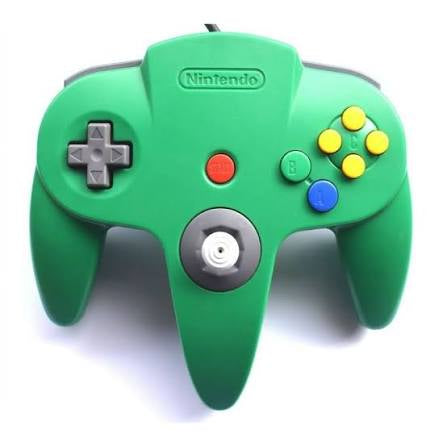 Nintendo 64 Green Controller (Loose Stick) (Tested Working) - SOURCE COMMISSION