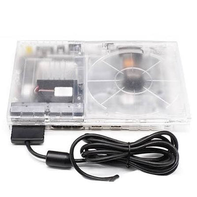 Playstation 2 Slim Translucent Clear System - SOURCE CONSOLE COMMISSION