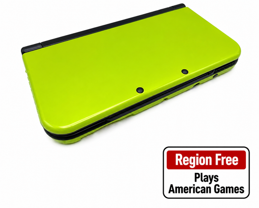 New Nintendo 3DS LL Lime + Black - JPH