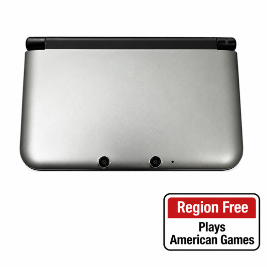 Nintendo 3DS LL Silver + Black - JPH