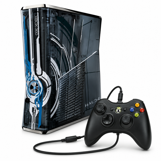 Xbox 360 Halo 4 Limited Edition Console 320GB (Cosmetically Flawed) - SOURCE CONSOLE COMMISSION
