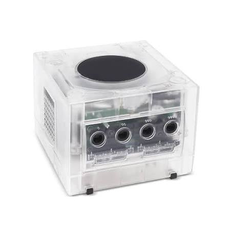 Nintendo Gamecube Translucent Clear Console - SOURCE CONSOLE COMMISSION
