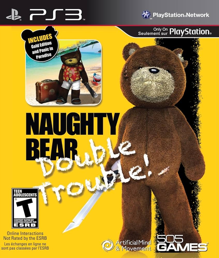 Naughty Bear Double Trouble - RJC PS3