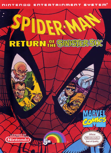 Spiderman Return Of The Sinister Six - RJC NES