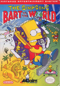 The Simpsons Bart vs. The World - RJC NES