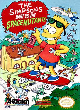The Simpsons Bart Vs.The Space Mutants - RJC NES