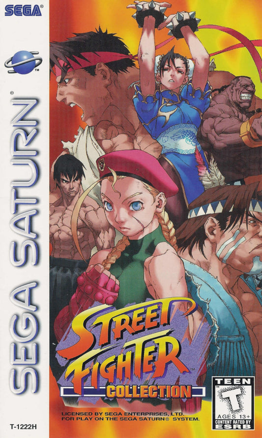 Street Fighter Collection - Source Sega Saturn Commission