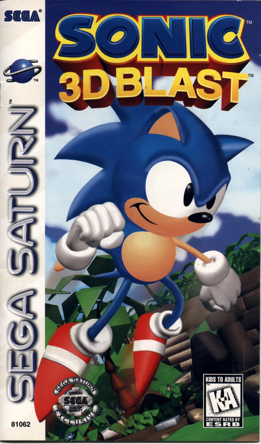 Sonic 3D Blast - Source Sega Saturn Commission