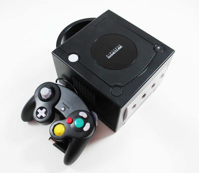 Nintendo Gamecube Black (Heavy Cosmetically Flawed) - SOURCE CONSOLE COMMISSION