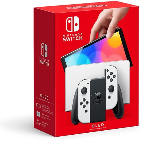 Nintendo Switch OLED with White Joy-Con - Nintendo Switch