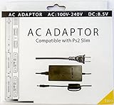 Old Skool PS2 Slim AC Cable (NEW) - Video Game Advantage
