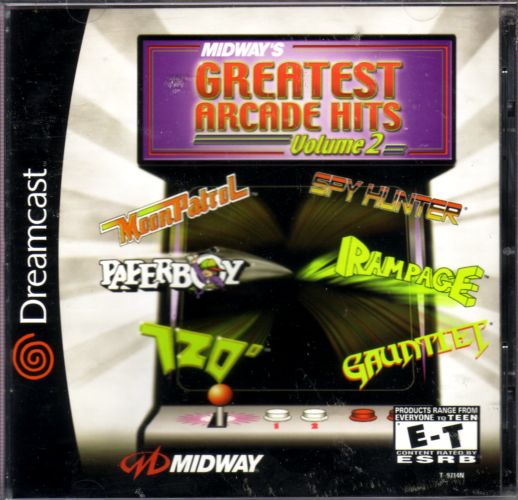 Midway's Greatest Arcade Hits Volume 2 - Source Dreamcast Commission
