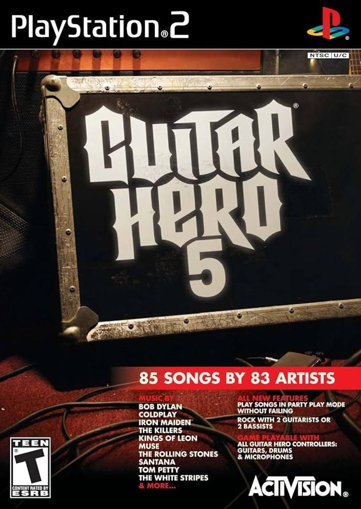 Guitar Hero 5 - GCC PS2
