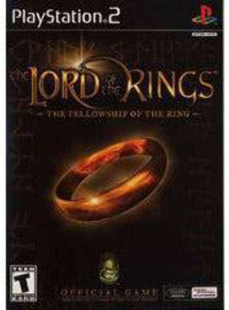 The Lord of the Rings The Fellowship of the Ring - GCC PS2