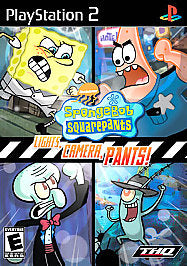 Spongebob Squarepants Lights, Camera, Pants! - GCC PS2