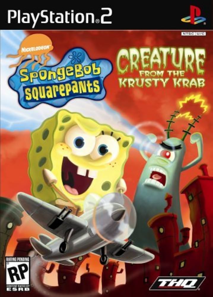 Spongebob Squarepants Creature from the Krusty Krab - GCC PS2